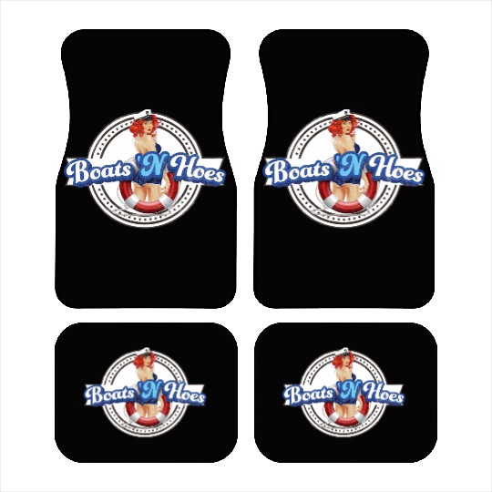 BOATS 'N HOES STEP BROTHERS SEXY LOGO Car Mats