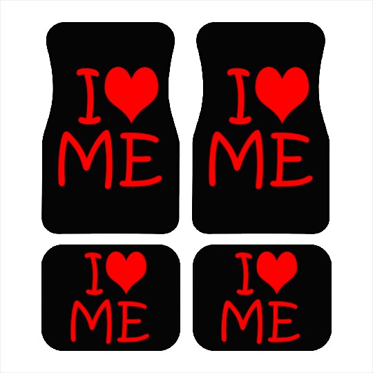 I Love Me Valentine's Car Mats
