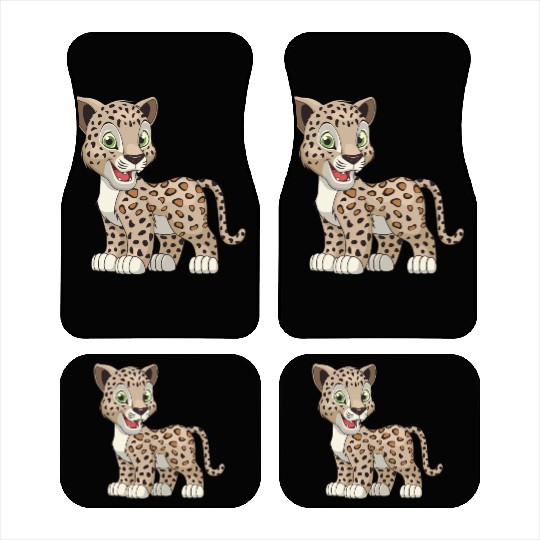 jaguar-cub-animal-wildlife Car Mats