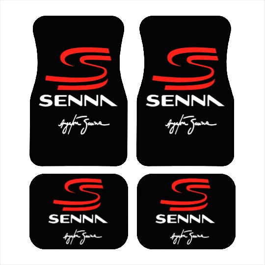 ayrton senna logo Car Mats