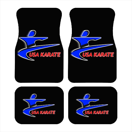 Team USA Karate Car Mats