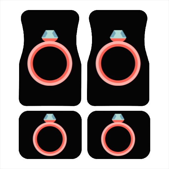 Engagement Ring Car Mats