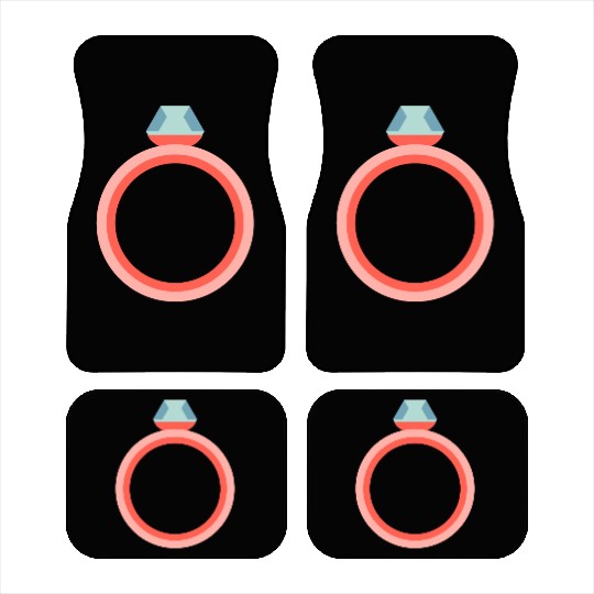 Engagement Ring Car Mats