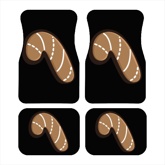 Gingerbread cookie Car Mats