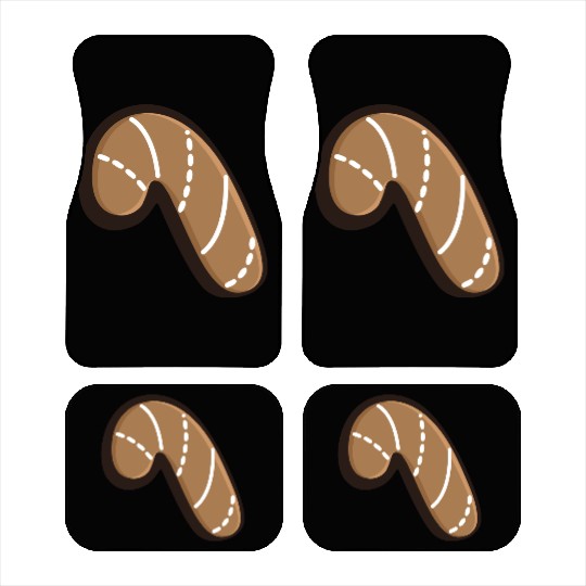 Gingerbread cookie Car Mats