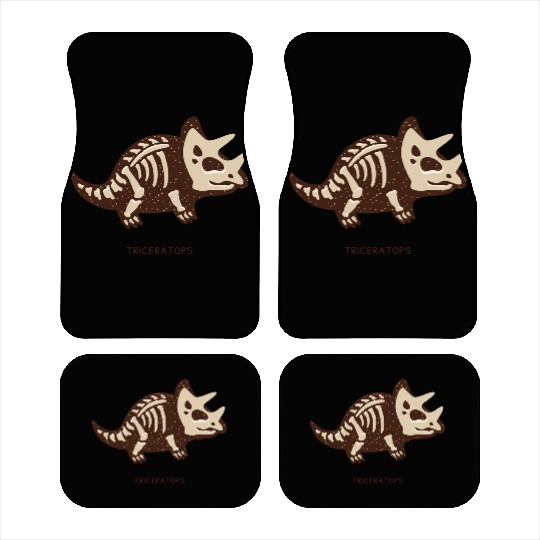 Triceratops Car Mats