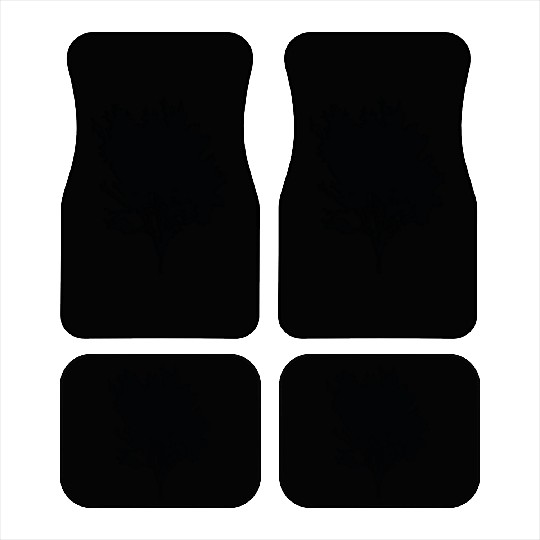 tree silhouette Car Mats