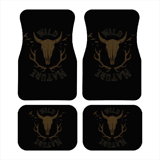 buffalo skull Car Mats