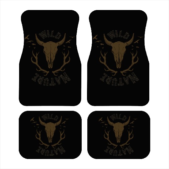 buffalo skull Car Mats
