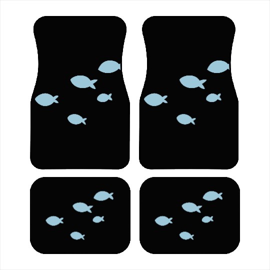 school of fish Car Mats