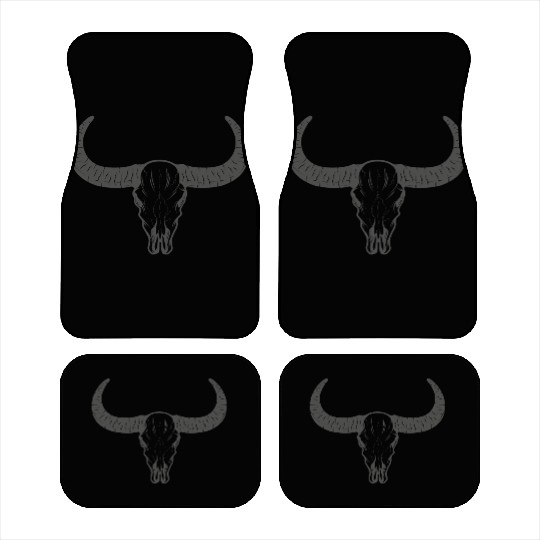 buffalo skull Car Mats