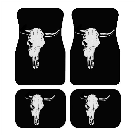 buffalo skull Car Mats