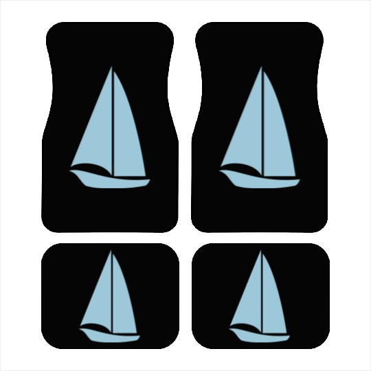 sailing boat Car Mats