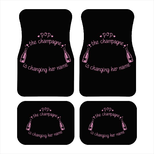 Champagne Car Mats