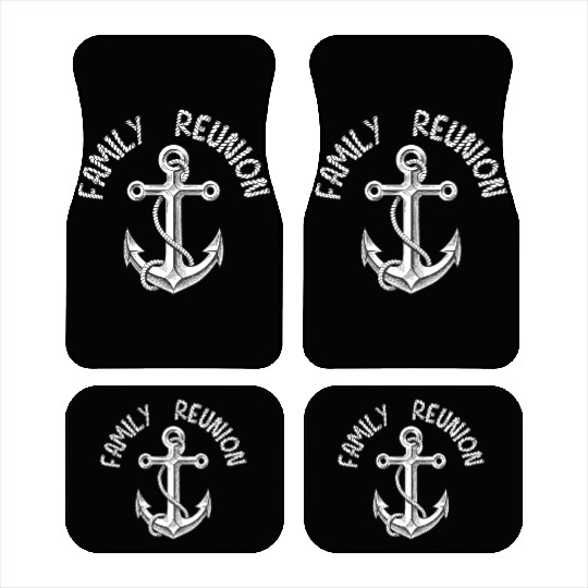 Family reunion anchor Car Mats