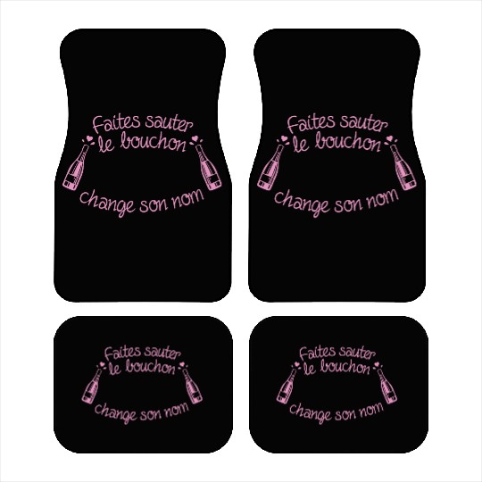 Champagne Car Mats