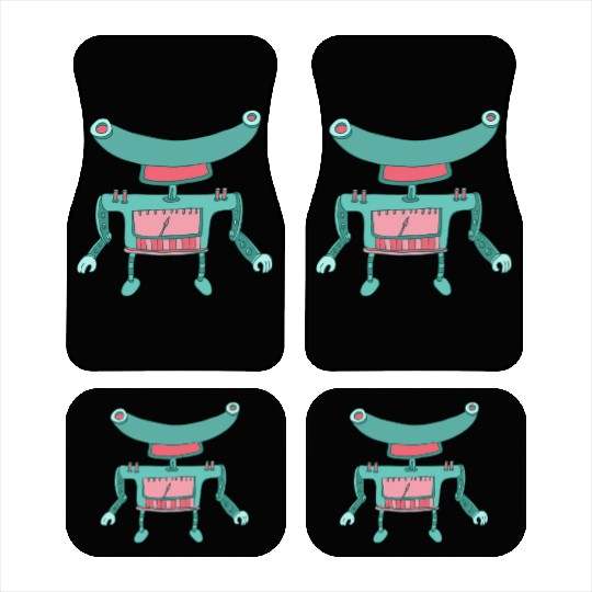 53 robot 58 png vectorstock 4842445 Car Mats