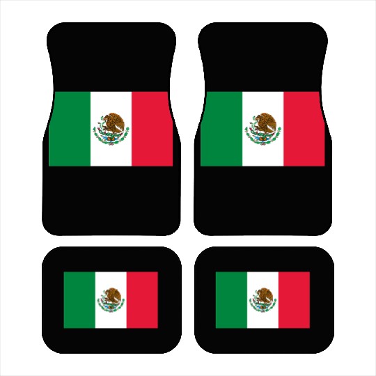 Mexican Flag Car Mats
