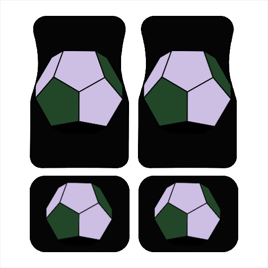 platonic solid Car Mats