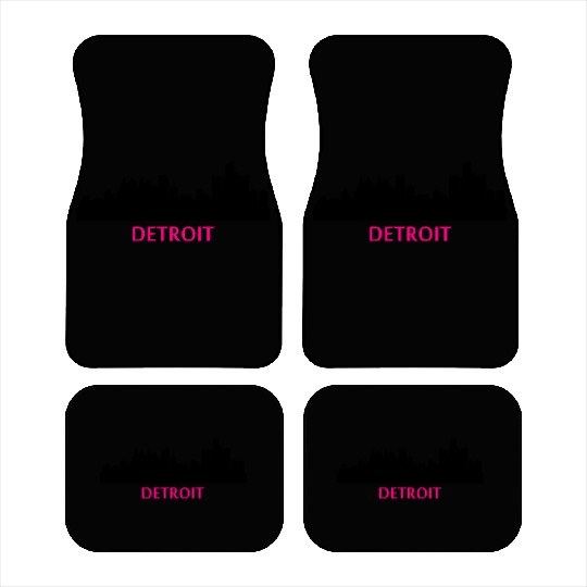 Detroit, Michigan Car Mats