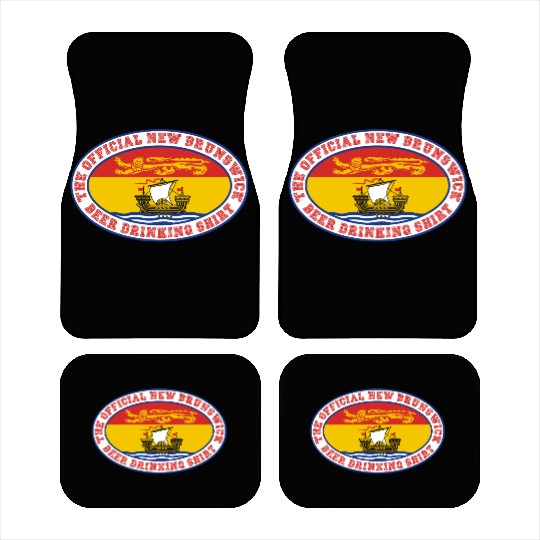 OFFICIAL NEW BRUNSWICK BEER DRINKING Car Mats