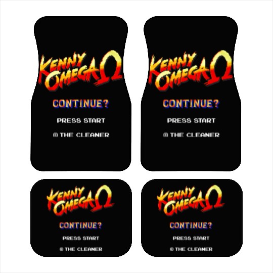 kenny omega game 8 bit Car Mats