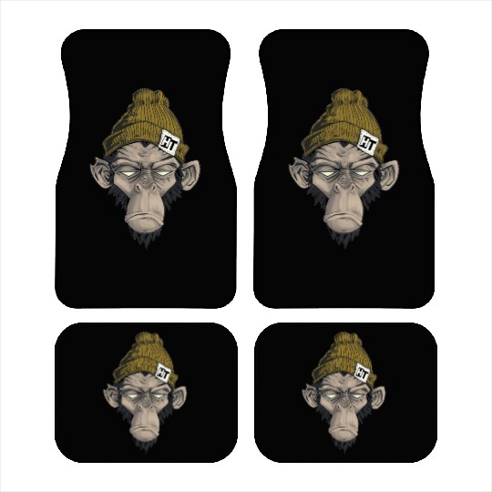 Zombie Monkey Car Mats