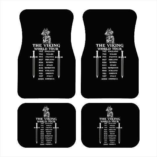 Viking - VIKINGS - THE VIKING WORLD TOUR Car Mats