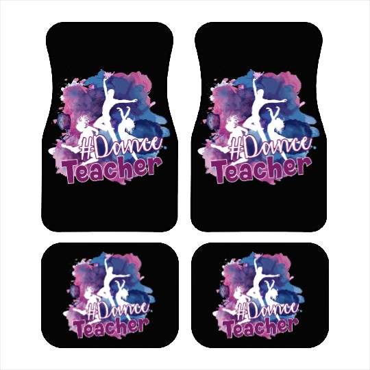 Dance Teacher Hashtag Car Mats