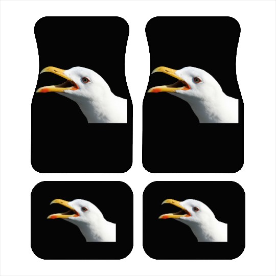 seagull gull moewe1 Car Mats