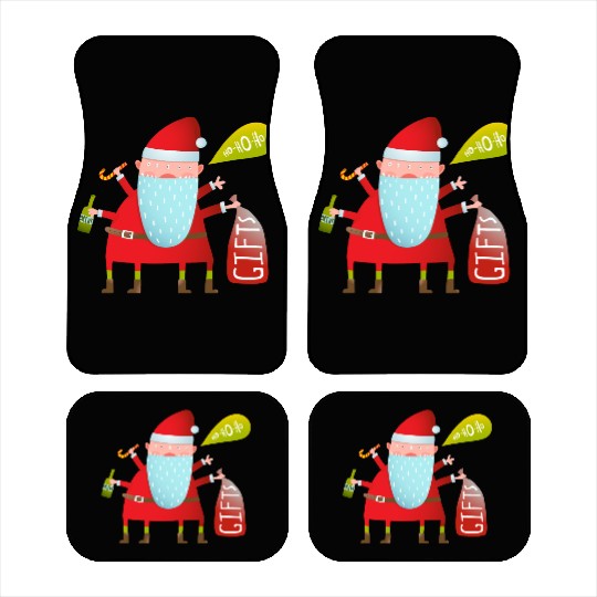 Santa Claus Car Mats