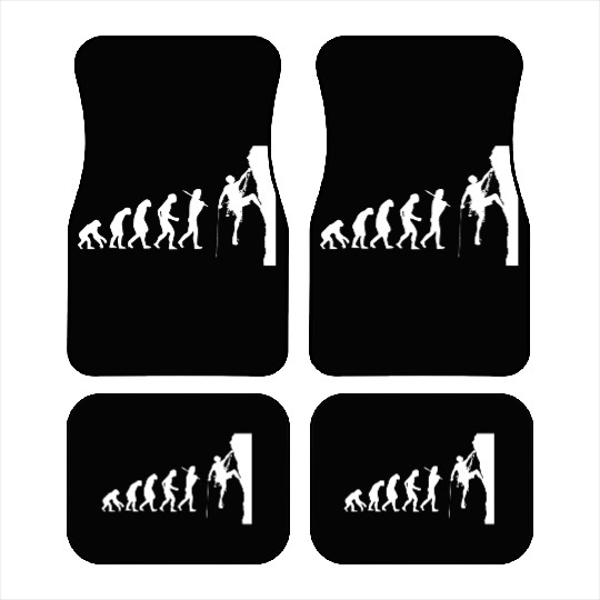 Climber Rock Climbing Climb Gift Christmas Car Mats