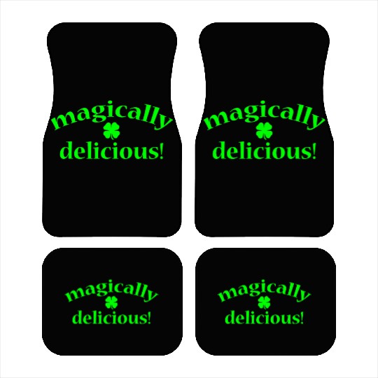magically delicious Irish Car Mats