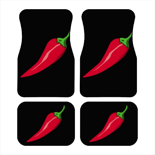 paprika chilli chili pepper citrus veggie gemuese Car Mats