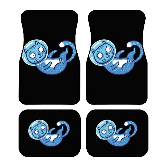 Space cat Car Mats