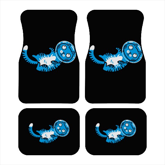 Space cat Car Mats