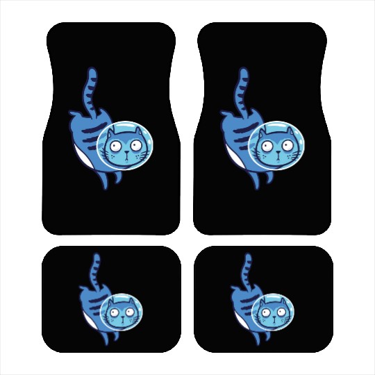 Space cat Car Mats