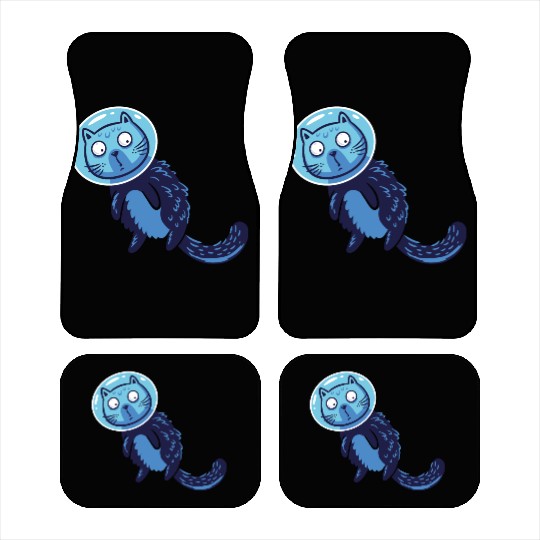 Space cat Car Mats