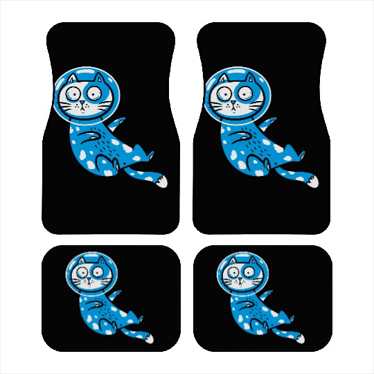 Space cat Car Mats