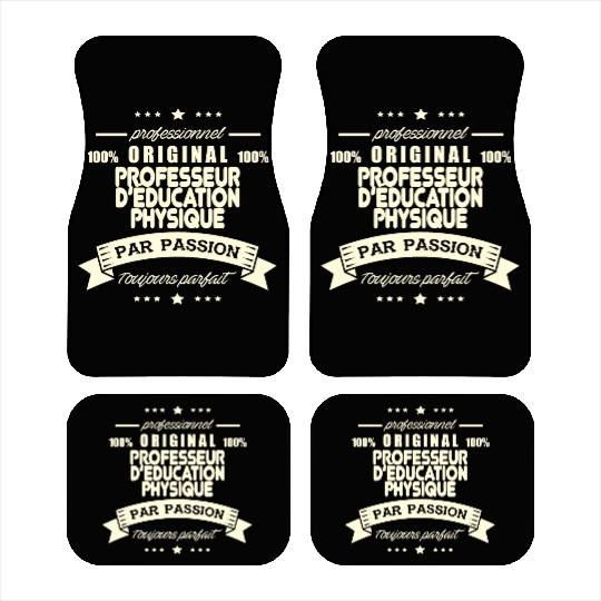 Original Physical Education Teacher Car Mats
