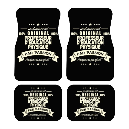 Original Physical Education Teacher Car Mats