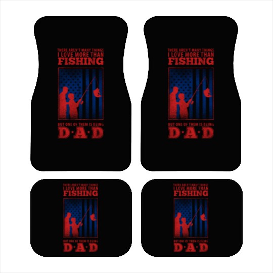 Fishing Dad USA Car Mats