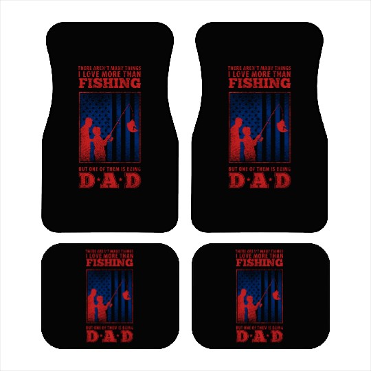 Fishing Dad USA Car Mats