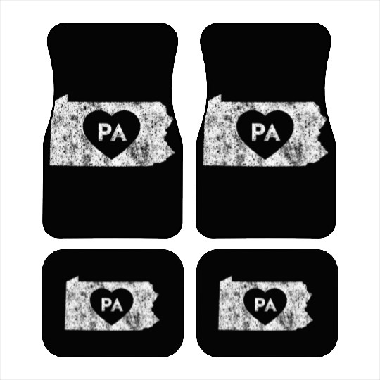Used I Love Pennsylvania Car Mats