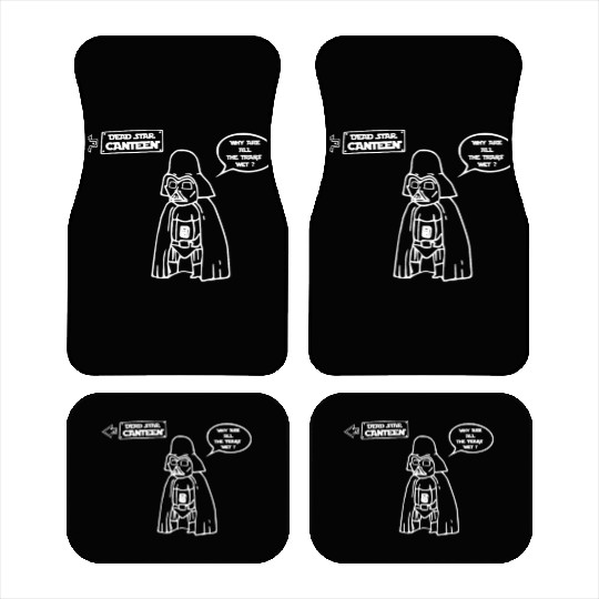Eddie Izzard Death Star Canteen Car Mats