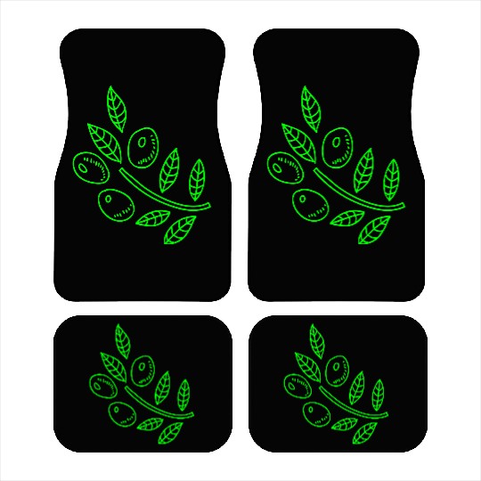 Olive branch Car Mats