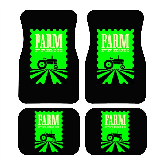 Farm fresh logo Car Mats