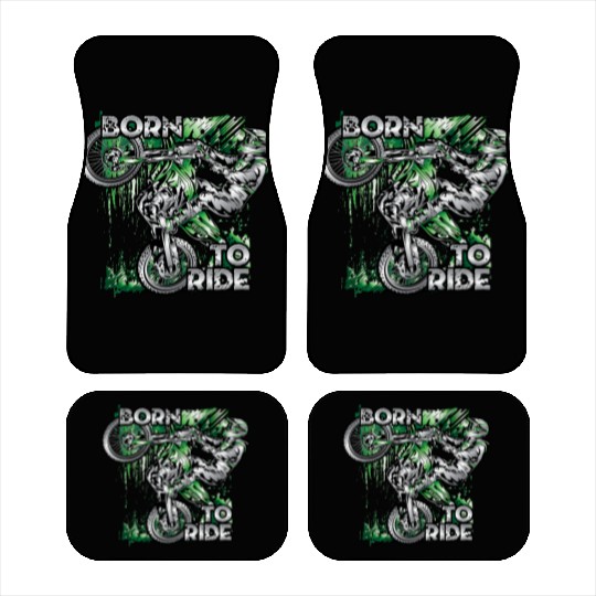 Supercross Born To Ride Car Mats