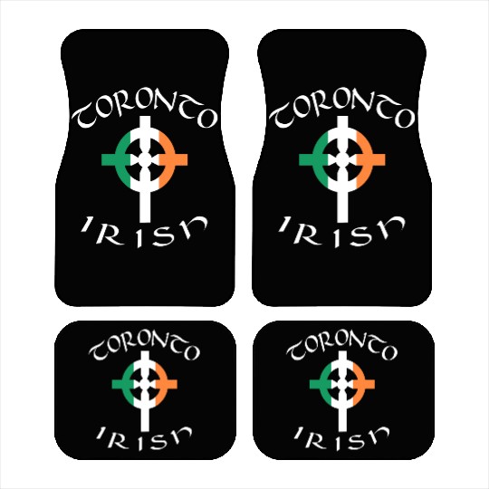 Ireland Canada Pride Celtic Cross Toronto Irish Car Mats