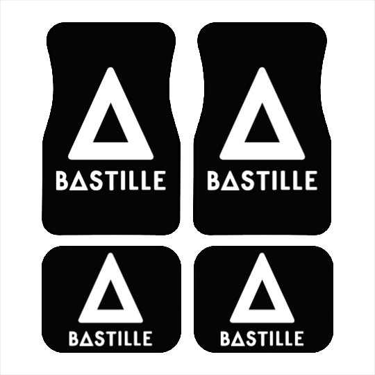 Bastille Rock Band Triangle Logo Car Mats